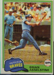 1981 Topps Baseball Cards      064      Brian Asselstine